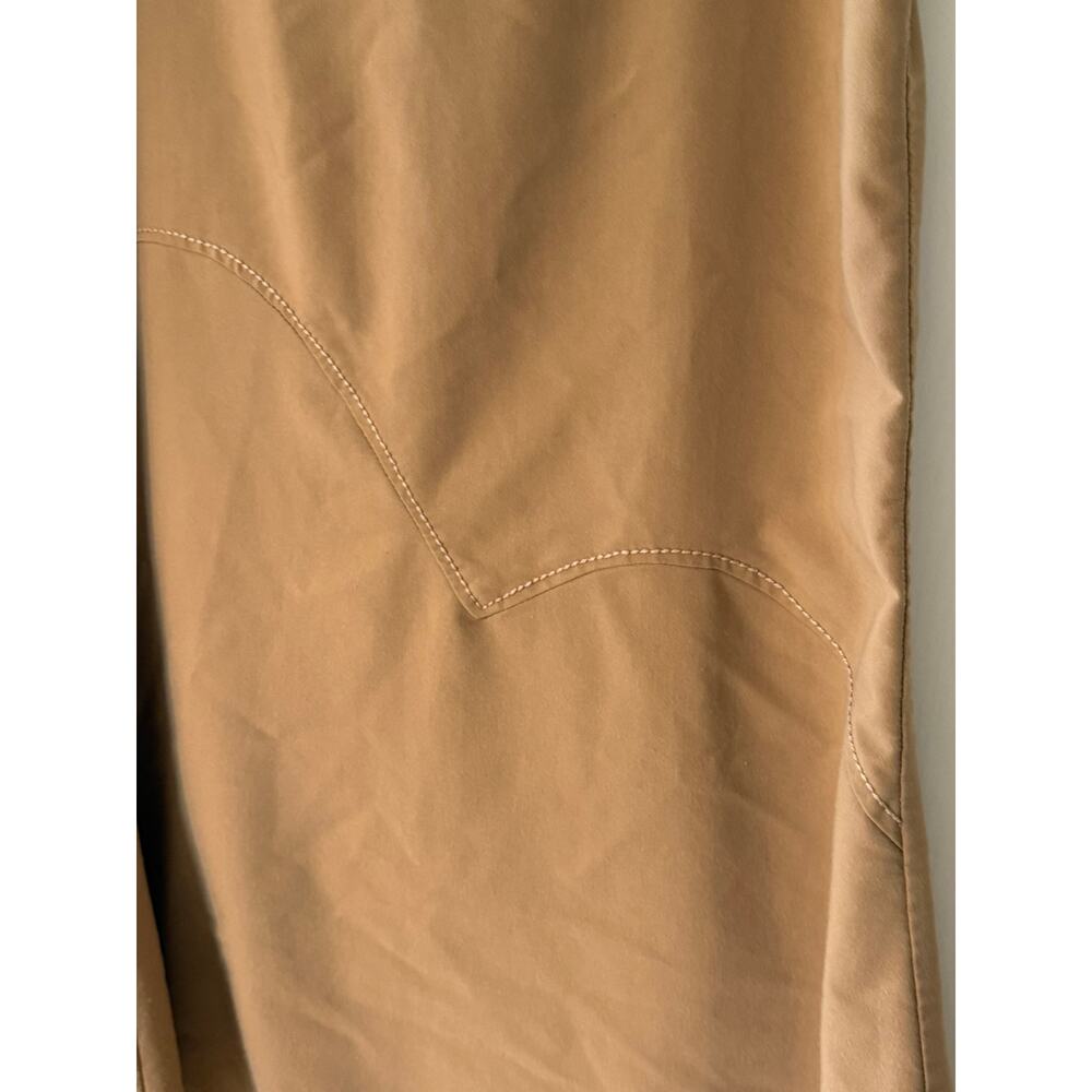 Vintage Degow Designs Camel Maxi Skirt Minimal Slip Bias Cut ✨ - Picture 4 of 9